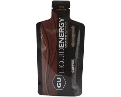 GU Nutrition & Skin Care|Liquid Energy Gel (Coffee w/Caffeine) (12 | 2.1oz Packets)