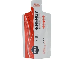 GU Nutrition & Skin Care|Liquid Energy Gel (Cola w/Caffeine) (12 | 2.1oz Packets)