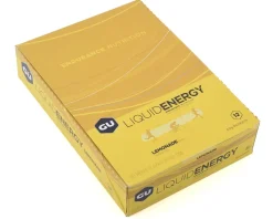 GU Nutrition & Skin Care|Holiday Shopping|Liquid Energy Gel (Lemonade) (12 | 2.1oz Packets)