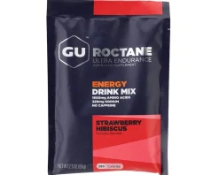 GU Nutrition & Skin Care|Roctane Energy Drink Mix (Strawberry Hibiscus) (10 | 2.3oz Packets)