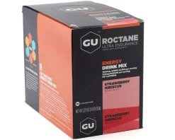GU Nutrition & Skin Care|Roctane Energy Drink Mix (Strawberry Hibiscus) (10 | 2.3oz Packets)