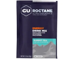 GU Nutrition & Skin Care|Roctane Energy Drink Mix (Summit Tea w/Caffeine) (10 | 2.3oz Packets)