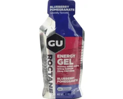 GU Nutrition & Skin Care|Holiday Shopping|Roctane Energy Gel (Blueberry Pomegranate) (24 | 1.1oz Packets)