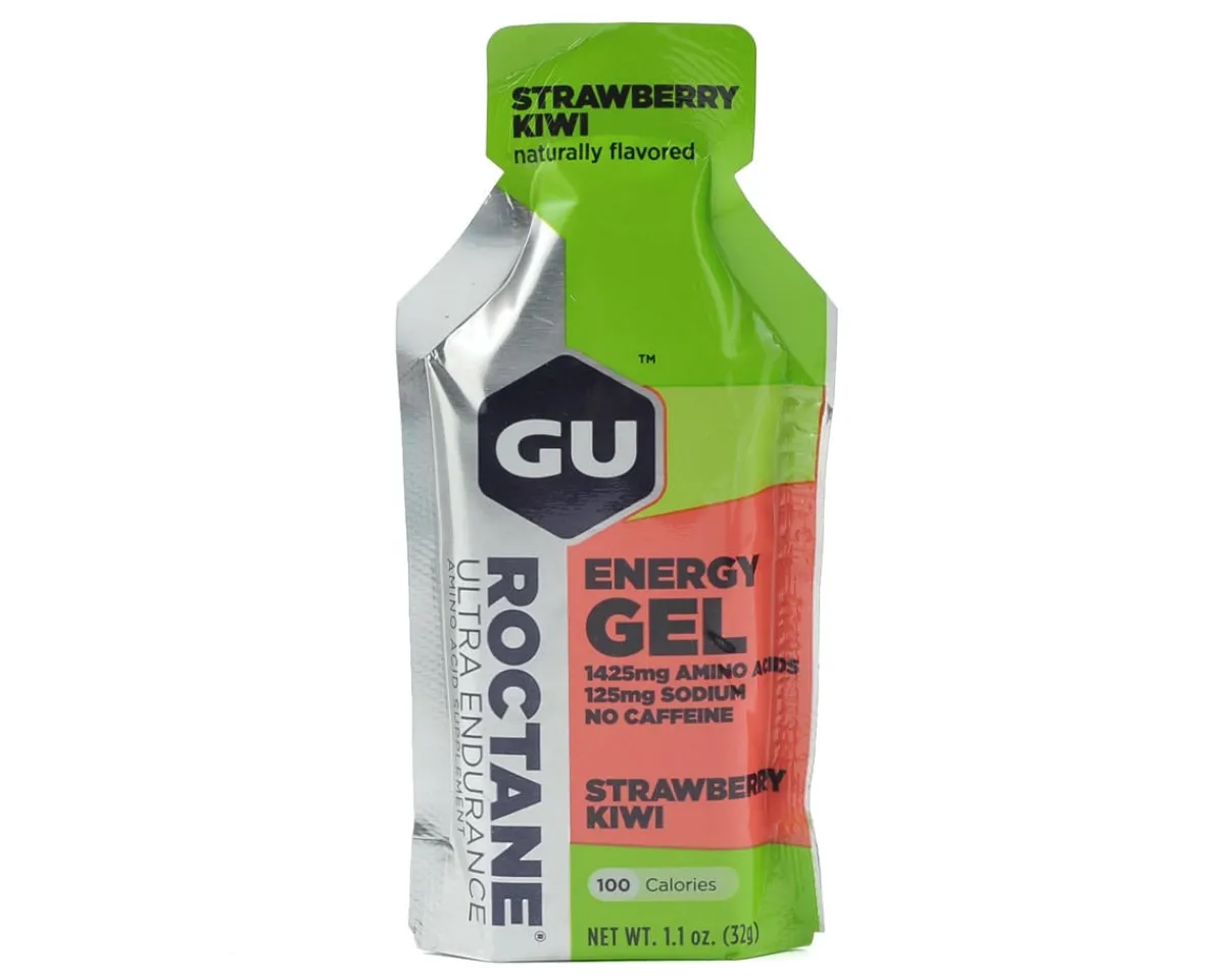 GU Nutrition & Skin Care|Roctane Energy Gel (Strawberry Kiwi) (24 | 1.1oz Packets)
