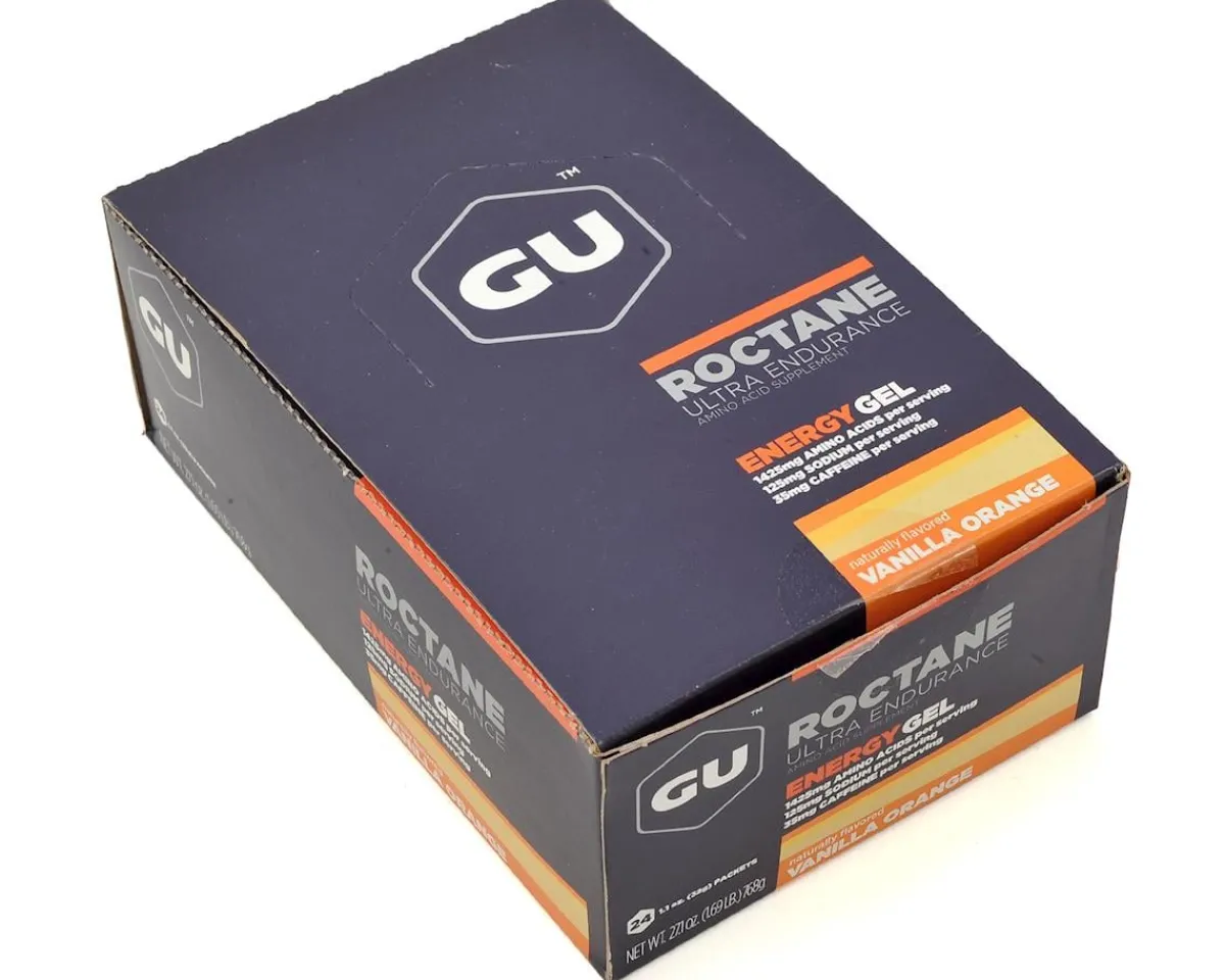 GU Nutrition & Skin Care|Roctane Energy Gel (Vanilla-Orange) (24 | 1.1oz Packets)
