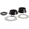 Gusset Cassettes|1'er Single Speed Conversion (Black) (3/32") (12/13T)