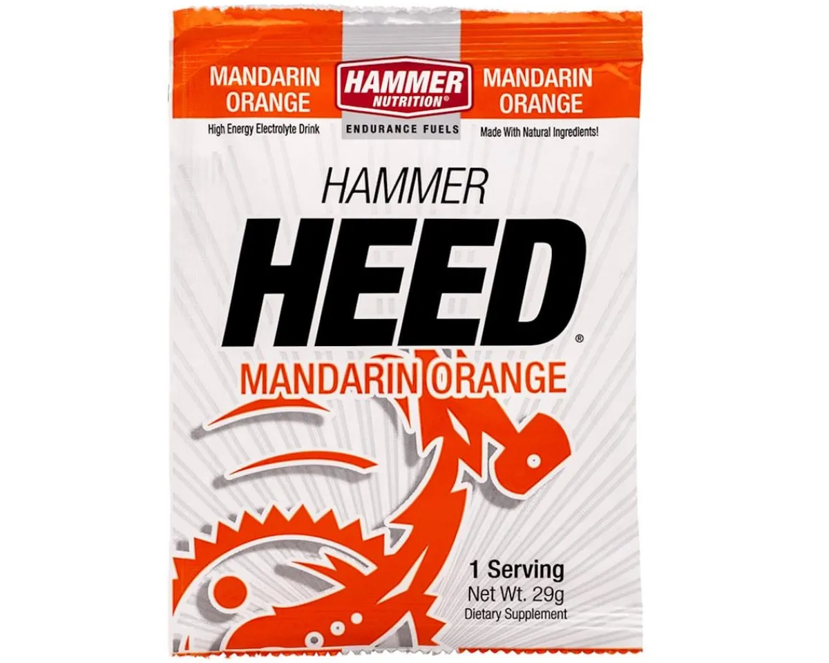 Hammer Nutrition Nutrition & Skin Care|HEED Single Serving Packet (Mandarin Orange) (1)