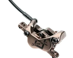 Hayes Brakes|Dominion A4 Hydraulic Disc Brake (Black/Bronze) (Post Mount) (Left) (Caliper Included)