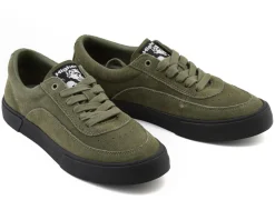 Higher Footwear Shoes|Clothing Sale|Crypt Suede Shoes (Olive Suede/Black) (9)