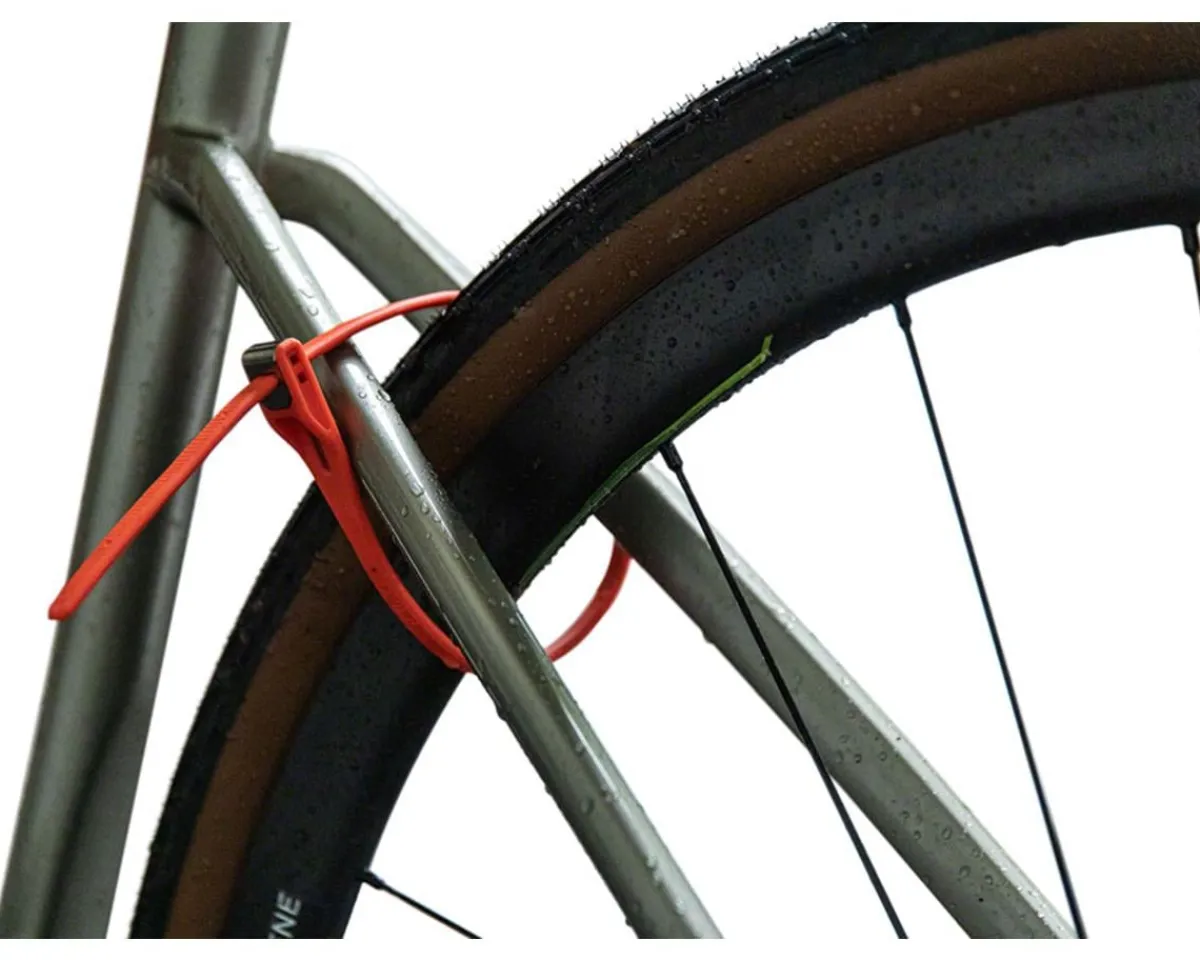 Hiplok Holiday Shopping|Bike Locks|Z-Lok Security Tie Lock Single (Orange)