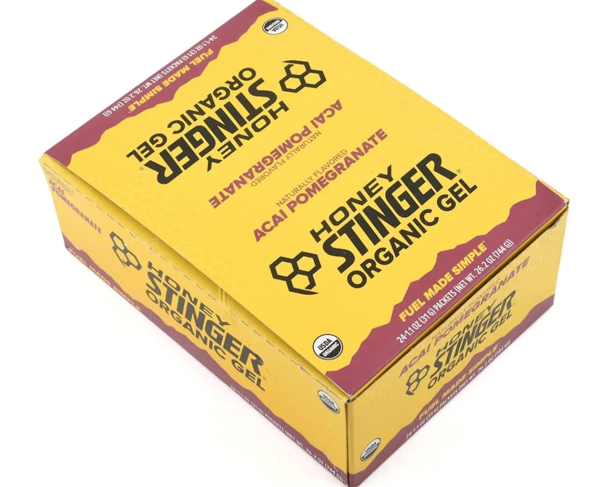 Honey Stinger Nutrition & Skin Care|Energy Gel (Acai Pomegranate) (24 | 1.2oz Packets)