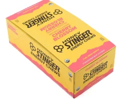 Honey Stinger Nutrition & Skin Care|Organic Energy Chews (Cherry Blossom) (12 | 1.8oz Packets)