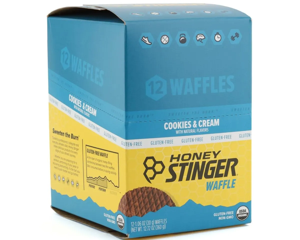 Honey Stinger Nutrition & Skin Care|Waffles (Cookies & Cream) (12 | 1oz Packets)