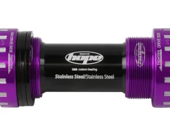 Hope Bottom Brackets & Parts|BSA24 Threaded Bottom Bracket (Purple) (BSA) (68/73mm) (24mm Spindle)