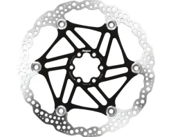 Hope Brakes|Floating Disc Brake Rotor (Black) (6-Bolt) (140mm)