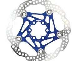 Hope Brakes|Floating Disc Brake Rotor (Blue) (6-Bolt) (160mm)
