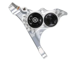 Hope Brakes|RX4+ Road/Gravel Disc Brake Caliper (Silver) (Hydraulic) (Front) (Front Flat DM +20) (DOT)