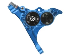 Hope Brakes|RX4+ Road/Gravel Disc Brake Caliper (Blue) (Hydraulic) (Front) (Front Flat DM +20) (DOT)