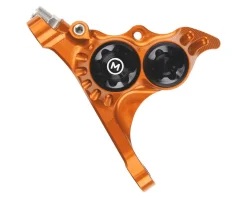 Hope Brakes|RX4+ Road/Gravel Disc Brake Caliper (Orange) (Hydraulic) (Front) (Front Flat DM +20) (Mineral Oil)