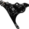 Hope Brakes|RX4+ Road/Gravel Disc Brake Caliper (Black) (Hydraulic) (Front) (Front Flat DM +20) (Mineral Oil)