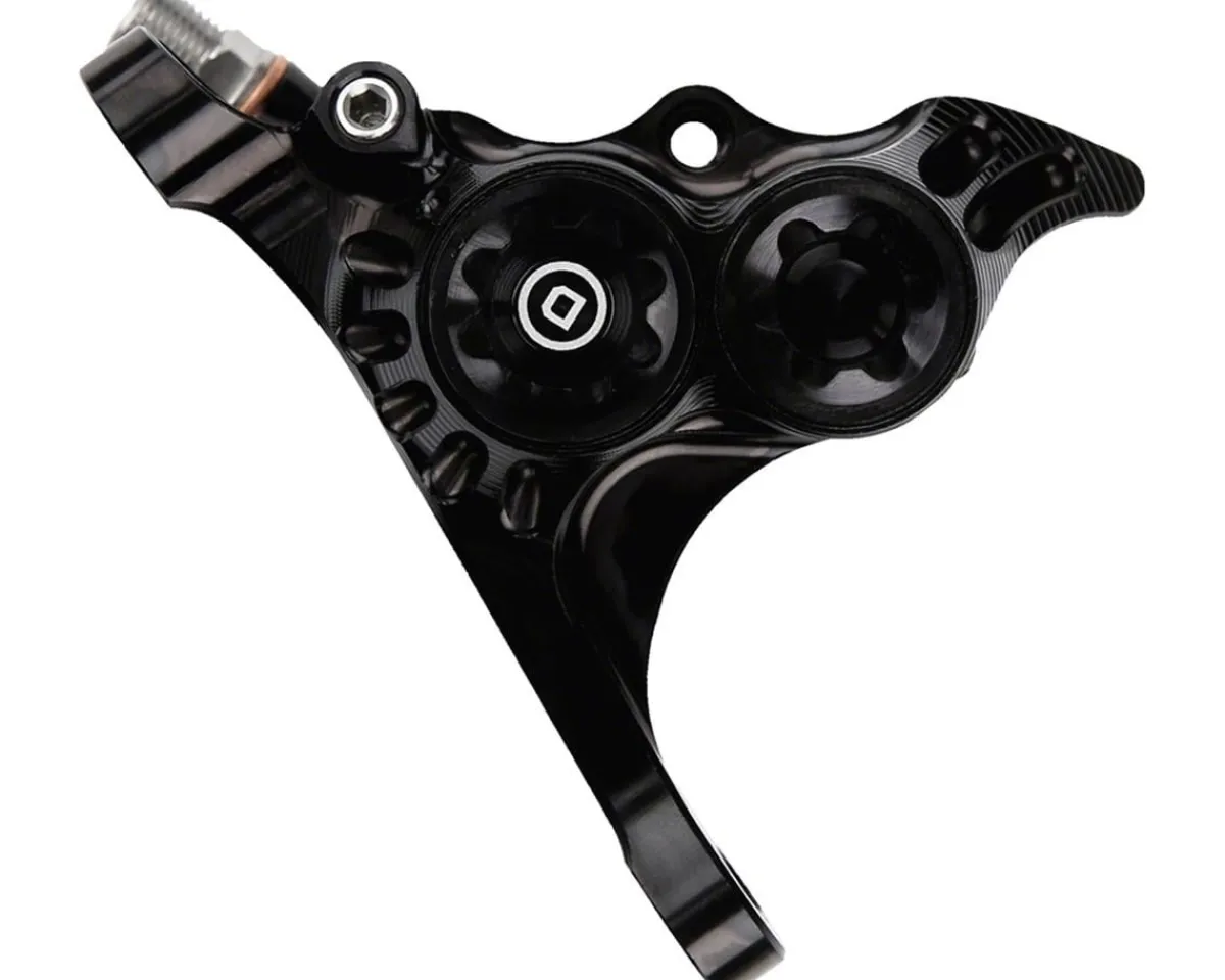 Hope Brakes|RX4+ Road/Gravel Disc Brake Caliper (Black) (Hydraulic) (Front) (Front Flat DM +20) (DOT)