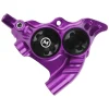 Hope Brakes|RX4+ Road/Gravel Disc Brake Caliper (Purple) (Hydraulic) (Front or Rear) (Flat Mount Direct+20) (Mineral Oil)