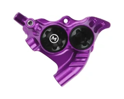 Hope Brakes|RX4+ Road/Gravel Disc Brake Caliper (Purple) (Hydraulic) (Front or Rear) (Flat Mount Direct+20) (Mineral Oil)