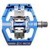 HT Pedals & Cleats|X3 Clipless Platform Pedals (Blue) (9/16")