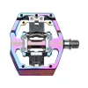 HT Pedals & Cleats|X3 Clipless Platform Pedals (Oil Slick) (9/16")