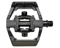 HT Pedals & Cleats|X2-SX Clipless BMX Platform Pedals (Stealth Black) (9/16")
