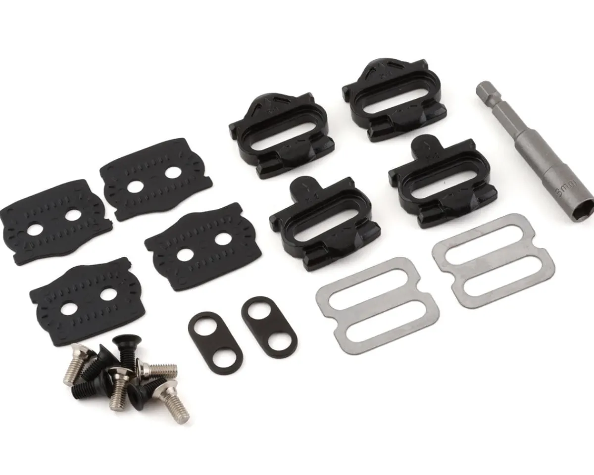 HT Pedals & Cleats|X2-SX Clipless BMX Platform Pedals (Oil Slick) (9/16")