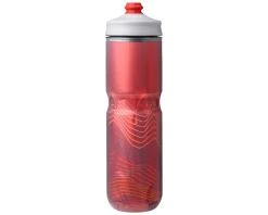 Hydrapak Water Bottles|Polar Surge Ascent Insulated Water Bottle (Red) (24oz) (Single)
