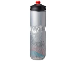 Hydrapak Water Bottles|Polar Surge Ascent Insulated Water Bottle (Silver) (24oz) (Single)