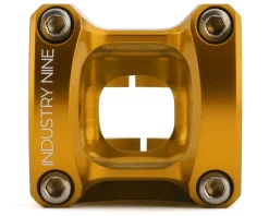 Industry Nine Stems & Parts|A318 Stem (Gold) (31.8mm) (30mm) (8°)