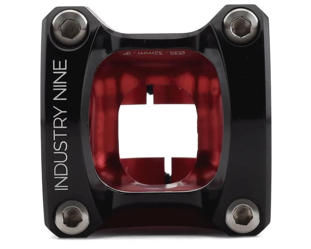 Industry Nine Stems & Parts|A35 Stem (Red/Black) (35.0mm) (32mm) (9°)