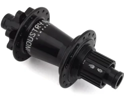 Industry Nine Wheels & Parts|Hydra Rear Disc Hub (Black) (Shimano Micro Spline) (6-Bolt) (12 x 148mm (Boost)) (32H)
