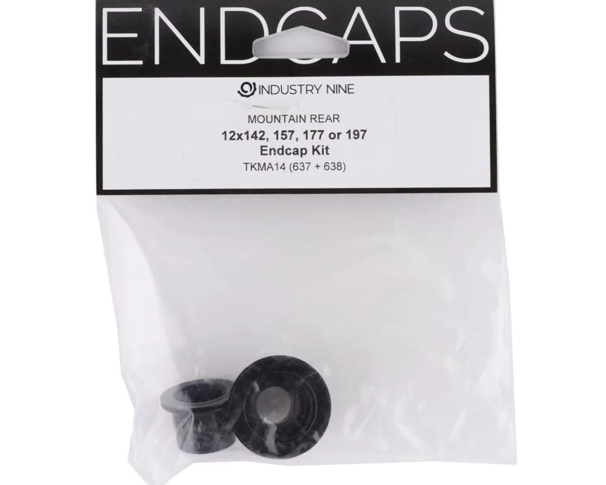 Industry Nine Wheels & Parts|Torch Classic Mountain Rear Axle End Caps (Thru Axle) (12 x 142/177/197mm) (6-Bolt)
