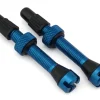 Industry Nine Tubeless Tire Tools|Tubeless Accessories|Tubeless Presta Valve Stems (Blue) (40mm)