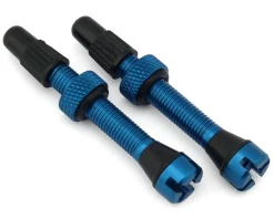 Industry Nine Tubeless Tire Tools|Tubeless Accessories|Tubeless Presta Valve Stems (Blue) (40mm)