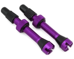 Industry Nine Tubeless Tire Tools|Tubeless Accessories|Tubeless Presta Valve Stems (Purple) (40mm)