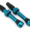 Industry Nine Tubeless Tire Tools|Tubeless Accessories|Tubeless Presta Valve Stems (Turquoise) (40mm)