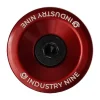 Industry Nine Stems & Parts|Headsets & Spacers|Ultra Light Aluminum Top Cap (Red) (1-1/8")