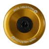 Industry Nine Stems & Parts|Headsets & Spacers|Ultra Light Aluminum Top Cap (Gold) (1-1/8")