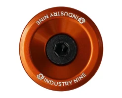 Industry Nine Stems & Parts|Headsets & Spacers|Ultra Light Aluminum Top Cap (Orange) (1-1/8")
