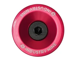 Industry Nine Stems & Parts|Headsets & Spacers|Ultra Light Aluminum Top Cap (Pink) (1-1/8")