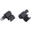 Jagwire Cables & Housing|Alloy Cable Grip (Black) (2 Pieces)