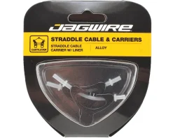 Jagwire Brakes|Alloy Straddle Brake Cable Carrier (Black) (Pair)