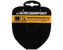 Jagwire Brakes|Cables & Housing|Basics Brake Cable (Galvanized) (Double-Ended) (Road & Mountain) (1.6mm) (2000mm)