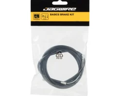 Jagwire Brakes|Cables & Housing|Basics Brake Cable (Galvanized Steel) (Black) (Single) (w/ Housing)
