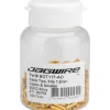 Jagwire Cables & Housing|Cable End Crimps (Gold) (1.2mm) (Bottle of 500)